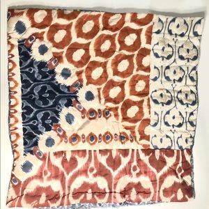 NWT Anthropologie KINTORA 26x26 Pillow Case Sham